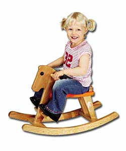 Wooden Horse Rocker.