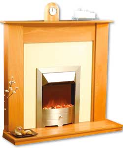 Woolstone Beech and Cream Fire Surround