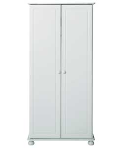 Unbranded Wycombe 2 Door Wardrobe - White