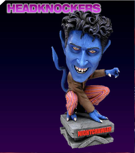 XMEN NIGHTCRAWLER HEADKNOCKER FIGURE