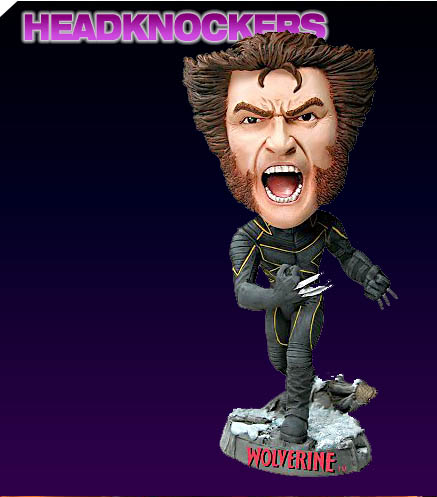 XMEN WOLVERINE HEADKNOCKER FIGURE