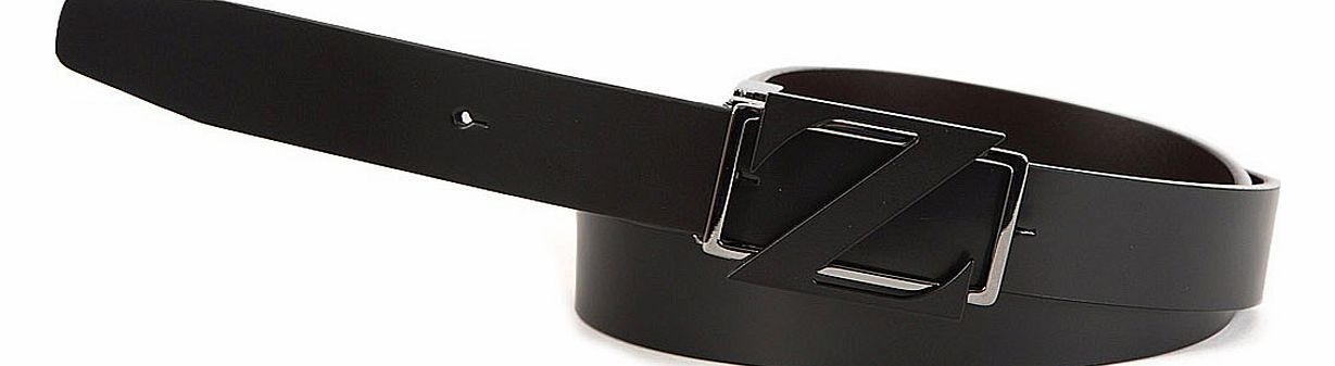 Unbranded Z Zegna Double Face Metallic Belt