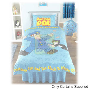 ZAP Curtains Postman Pat and Jess 66x54