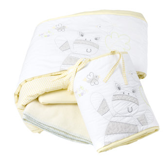Unbranded Ziggy Zebra Cotbed Bedding Set