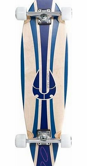 Urban Blue 100 Series Kicktail Longboard Blue