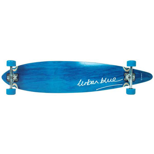 Urban Blue Hardware Urban Blue Urban Pin Tail Longboard D8