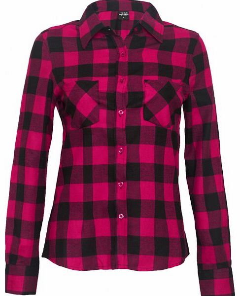 Urban Classics Checked Flannel Shirt TB388