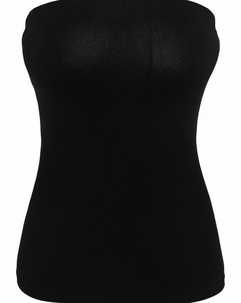 Urban Classics Strapless Top `TB686 Black