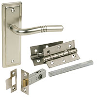 Nevada Internal Door Handle Pack Nickel