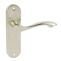 Seine Lever Latch Door Handle Satin Nickel