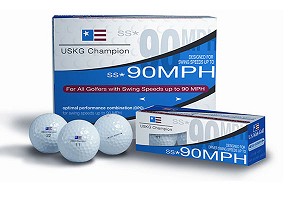 US Kids Golf US Kids Champion SS 90 MPH Golf Ball (Dozen)