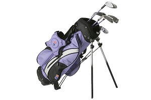 US Kids Golf US Kids Lavender Stand Bag Set 2008 (Girls)