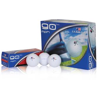 US Kids Golf US Kids SS 90 MPH White Golf Balls (12 Balls)