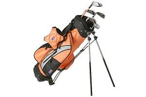 US Kids Golf US Kids Tangerine Stand Bag Set 2008 (Girls)