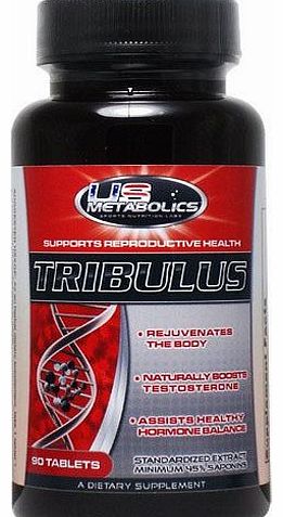 US METABOLICS USM TRIBULUS TERRESTRIS 1000 MG 90 TABS - TESTOSTERONE BOOSTER - WARNING! Beware of... (read more below)