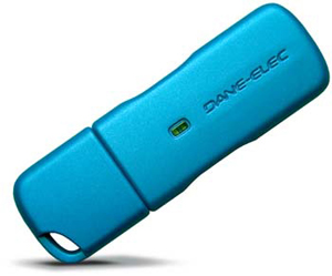 2.0 Flash / Key Drive - 1GB - Dane-Elec zLight