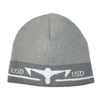 USD WOVEN ICON BEANIE - GREY