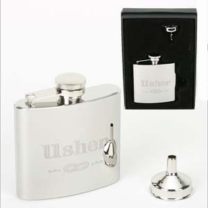 Usher Hip Flask