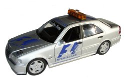 UT 1:18 Scale Mercedez Benz C Class AMG F1 Medical Car 1997