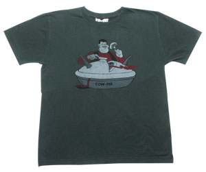 Cow Pie Men` Desperate Dan T-Shirt from Vacant