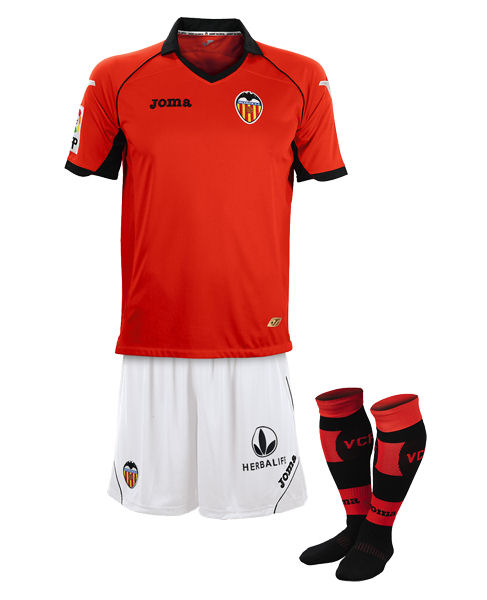 Joma 2011-12 Valencia Joma 3rd Little Boys Mini Kit