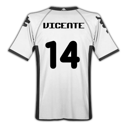 Valencia Kappa 2010-11 Valencia Kappa Home Shirt (Vicente 14)