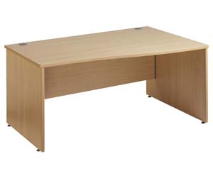 Value line premium panel end wave desk