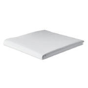 Value Single Fitted Sheet, White