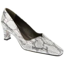 Van Dal Female Vanrachel Leather Upper Leather Lining Smart in Silver Snake