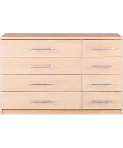 4 + 4 Drawer Chest - Maple