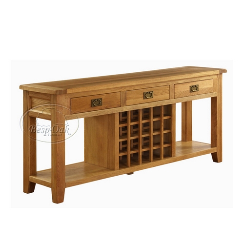 Vancouver Oak Console/Wine Table 720.034