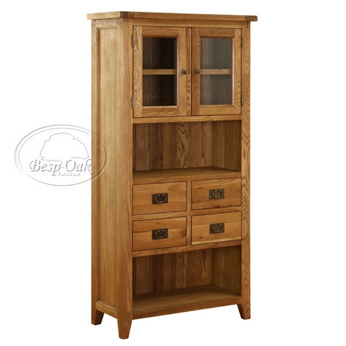 Vancouver Oak Display Cabinet 720.029