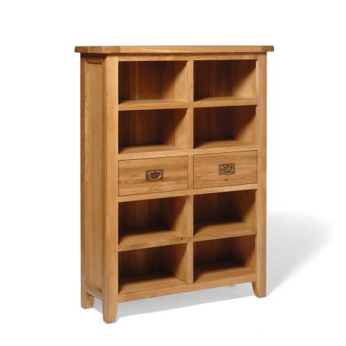 Vancouver Oak Wide Bookcase 720.005