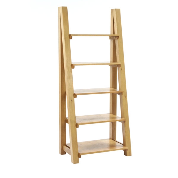 Vancouver Oak Petite 5 Shelf Bookcase