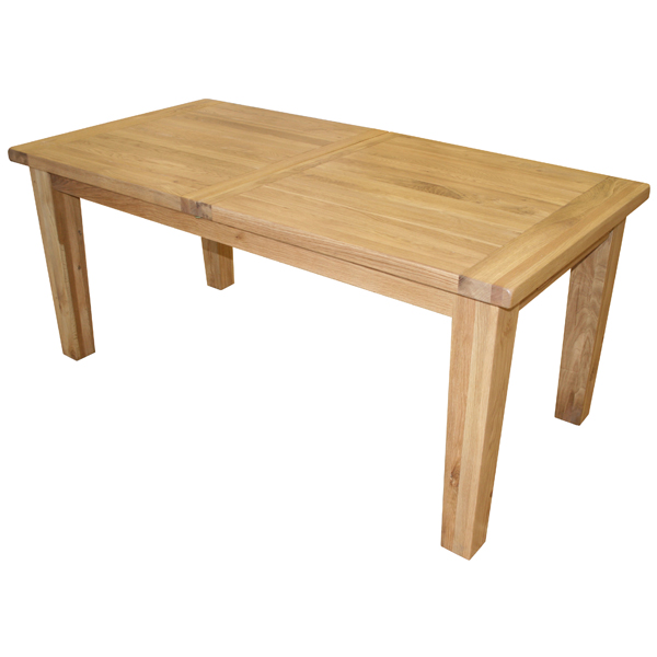 vancouver Oak Petite Extending Dining Table -