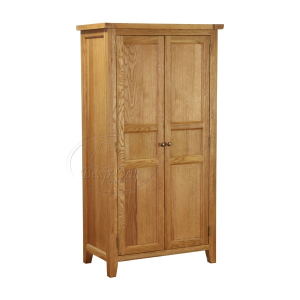 vancouver Oak Petite Full Hanging Wardrobe