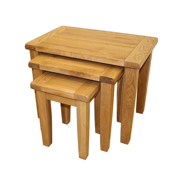 Oak Petite Nest of Tables