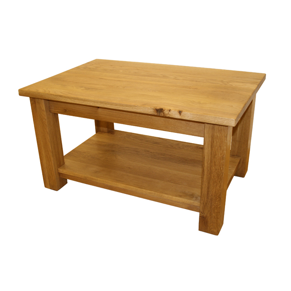 vancouver Oak Petite Rectangular Coffee Table