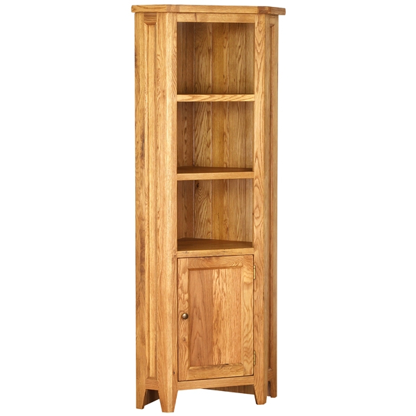 Oak Petite Tall Corner Unit