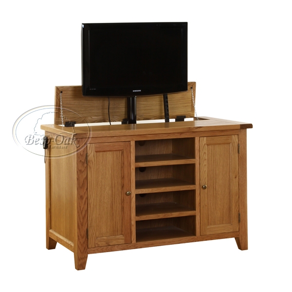 Plasma Oak 2 Door 4 Shelf Buffet with