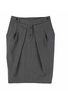 Vanessa Bruno Athe Pleated front mini skirt