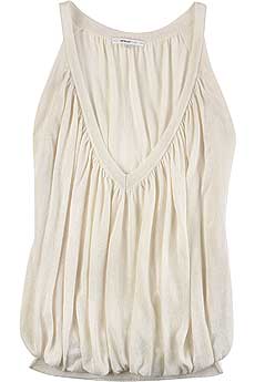 Ruched Sleeveless Top