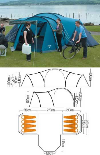 VANGO Colorado 800DLX Tent