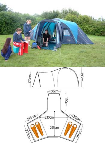 VANGO Diablo 400 Tent