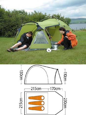 VANGO Synchro 300 Tent