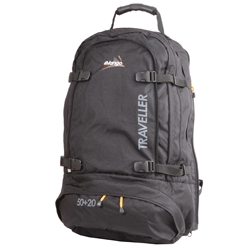 Vango Traveller 50 Plus 20 Rucksack - Black