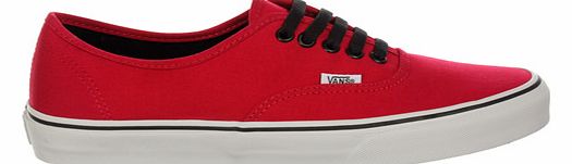 Authentic Chilli Pepper Canvas Trainers