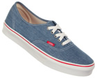 Authentic Dark Blue/True White Canvas