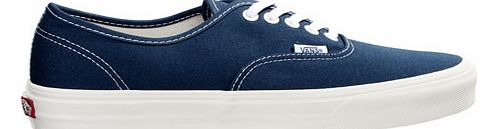 Authentic Dark Denim Canvas Trainers