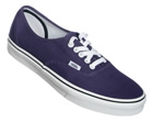 Vans Authentic Purple/White Canvas Trainers